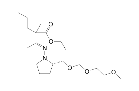S-1-{ {2'-(Ethoxycarbonyl)-1',2'-dimethylpentyliden)amino]-2-{ [(2"-(methoxyethoxy)methoxy]methyl}pyrrolidine