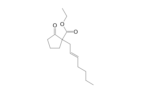 2-Ethoxycarbony1-2-(2-heptenyl)cyclopentanone