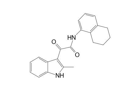 1H-Indole-3-acetamide, 2-methyl-.alpha.-oxo-N-(5,6,7,8-tetrahydro-1-naphthalenyl)-