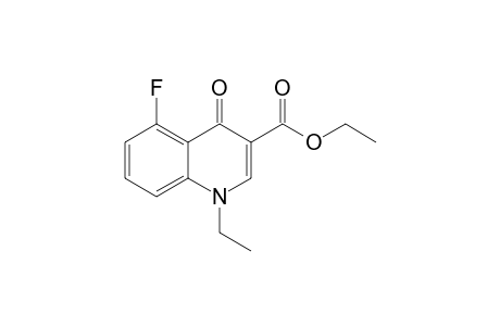 5-FLUORO-1,4-DIHYDRO-1-ETHYL-4-OXOQUINOLINE-3-CARBOXYLIC-ACID-ETHYLESTER
