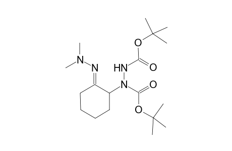 N-(tert-butoxycarbonylamino)-N-[(2E)-2-(dimethylhydrazono)cyclohexyl]carbamic acid tert-butyl ester