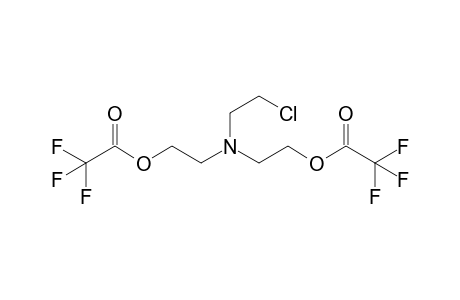 2,2'-(2-chloroethylazanediyl)bis(ethane-2,1-diyl) bis(2,2,2-trifluoroacetate)