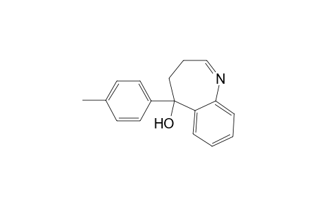 5-(4'-methylphenyl)-4,5-dihydro-3H-1-benzazepin-5-ol