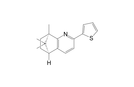 (5S,8R)-5,6,7,8-Tetrahydro-8,9,9-trimethyl-2-(2'-thienyl)-5,8-methanoquinoline