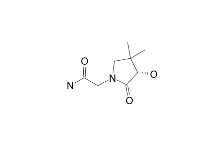 2-(3-HYDROXY-4,4-DIMETHYL-2-OXOPYRROLIDIN-1-YL)-ACETAMIDE
