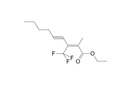 ETHYL (Z)-4,4,4-TRIFLUORO-2-METHYL-3-(HEX-1-YNYL)BUT-2-ENOATE