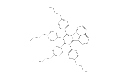 7,8,9,10-tetrakis(4'-n-Butylphenyl)-fluoranthene