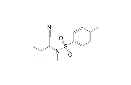 2-(N-Methyl-N-tosylamino)-3-methylbutyronitrile