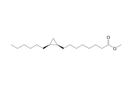 Hexadecanoate <methyl-, cis-9,10-methylene->