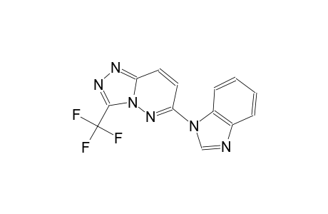 6-(1H-benzimidazol-1-yl)-3-(trifluoromethyl)[1,2,4]triazolo[4,3-b]pyridazine