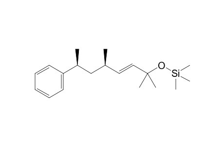 trimethyl-[(E,4R,6S)-1,1,4-trimethyl-6-phenyl-hept-2-enoxy]silane