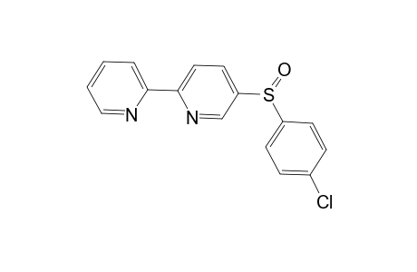 5-(p-Chlorophenylsulfinyl)-2,2'-bipyridyl