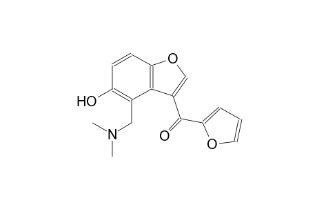 (4-[(Dimethylamino)methyl]-5-hydroxy-1-benzofuran-3-yl)(2-furyl)methanone