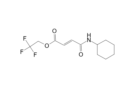 2,2,2-trifluoroethyl (2E)-4-(cyclohexylamino)-4-oxo-2-butenoate
