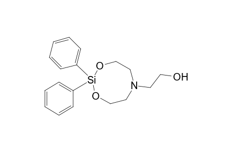 2,2-Diphenyl-6-(2'-hydroxyethyl)-1,3-dioxa-6-aza-2-silacyclooctane