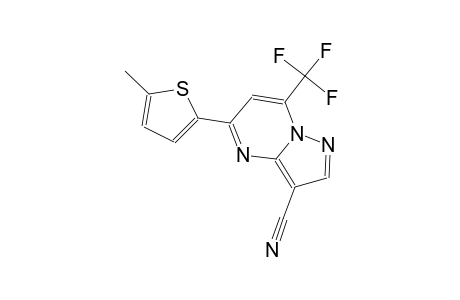5-(5-methyl-2-thienyl)-7-(trifluoromethyl)pyrazolo[1,5-a]pyrimidine-3-carbonitrile