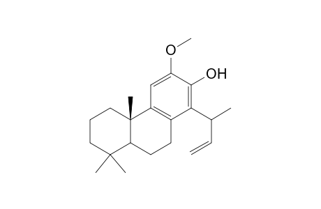 12-Methoxy-13-hydroxy-14-(1-methylallyl)-podocarpa-8,11,13-triene
