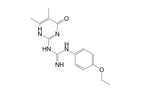N-(5,6-dimethyl-4-oxo-1,4-dihydro-2-pyrimidinyl)-N'-(4-ethoxyphenyl)guanidine