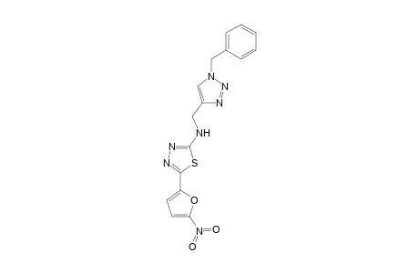 N-((1-Benzyl-1H-1,2,3-triazol-4-yl)methyl)-5-(5-nitrofuran-2-yl)-1,3,4-thiadiazol-2-amine