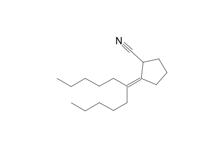 2-(6-Undecanylidene)cyclopentane-1-carbonitrile