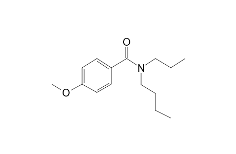 Benzamide, 4-methoxy-N-butyl-N-propyl-