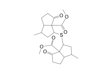 3a(1H)-Pentalenecarboxylic acid, 3,3'-thiobis[hexahydro-1-methyl-4-oxo-, dimethyl ester