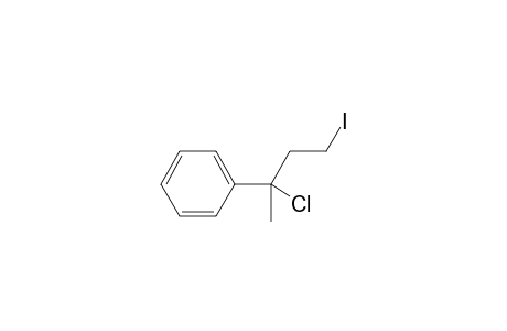 3-Chloro-1-iodo-3-phenylbutane