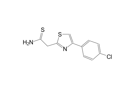 2-thiazoleethanethioamide, 4-(4-chlorophenyl)-