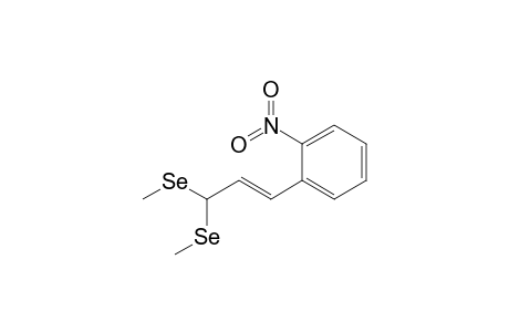 1,1-Bis(methylseleno)-3-(2-nitrophenyl)-2-propene