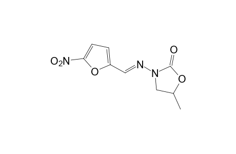 5-methyl-3-[(5-nitrofurfurylidene)amino]-2-oxazolidinone