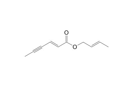 2-Buten-1-yl 2-hexen-4-ynoate