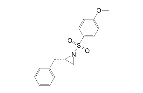 (2S)-1-(4-methoxyphenyl)sulfonyl-2-(phenylmethyl)aziridine