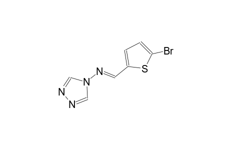 N-[(E)-(5-bromo-2-thienyl)methylidene]-4H-1,2,4-triazol-4-amine