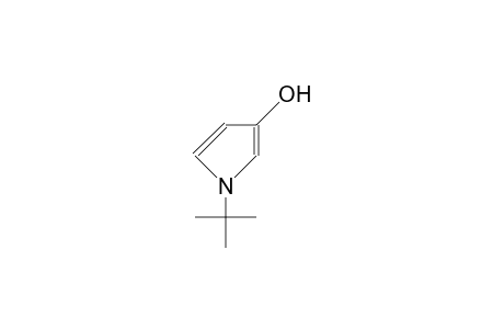 1-(T-Butyl)-pyrrol-3(2H)-one, enol form