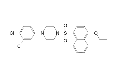 1-(3,4-Dichlorophenyl)-4-[(4-ethoxy-1-naphthyl)sulfonyl]piperazine