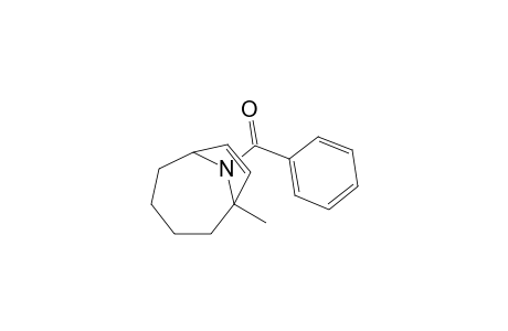 N-Benzoyl-1-methyl-9-azabicyclo[4.2.1]nonan-7-ene
