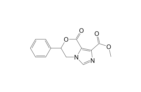 8H-Imidazo[5,1-c][1,4]oxazine-1-carboxylic acid, 5,6-dihydro-8-oxo-6-phenyl-, methyl ester