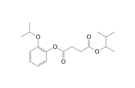 Succinic acid, 3-methylbut-2-yl 2-isopropoxyphenyl ester