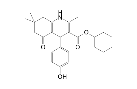 cyclohexyl 4-(4-hydroxyphenyl)-2,7,7-trimethyl-5-oxo-1,4,5,6,7,8-hexahydro-3-quinolinecarboxylate