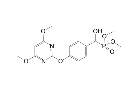 Dimethyl (4-(4,6-dimethoxypyrimidin-2-yloxy)phenyl)(hydroxy)methylphosphonate