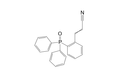 3-(2-(diphenylphosphoryl)phenyl)acrylonitrile