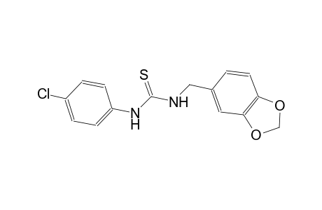 N-(1,3-benzodioxol-5-ylmethyl)-N'-(4-chlorophenyl)thiourea