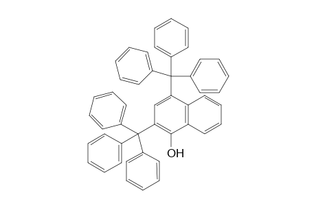 1-Naphthalenol, 2,4-bis(triphenylmethyl)-
