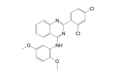 N-[2-(2,4-dichlorophenyl)-4-quinazolinyl]-N-(2,5-dimethoxyphenyl)amine