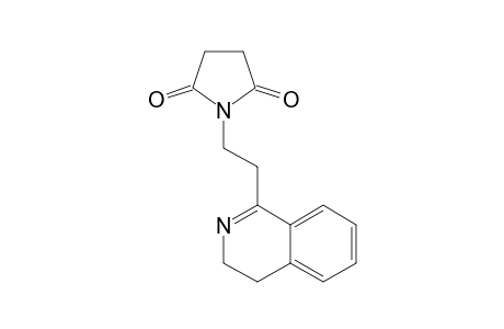 3,4-DIHYDRO-1-(BETA-SUCCINIMIDOETHYL)-ISOCHINOLIN