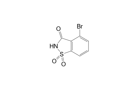 1,2-Benzisothiazol-3(2H)-one, 4-bromo-, 1,1-dioxide