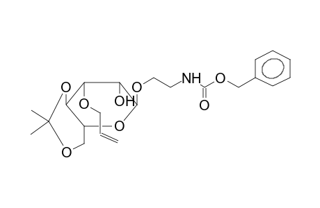 2-BENZYLOXYCARBONYLAMINOETHYL 3-O-ALLYL-4,6-O-ISOPROPYLIDENE-ALPHA-D-MANNOPYRANOSIDE