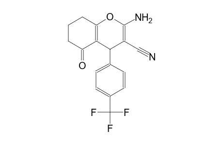 4H-1-benzopyran-3-carbonitrile, 2-amino-5,6,7,8-tetrahydro-5-oxo-4-[4-(trifluoromethyl)phenyl]-