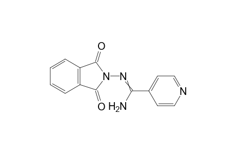 N'-(1,3-dioxo-1,3-dihydro-2H-isoindol-2-yl)pyridine-4-carboximidamide