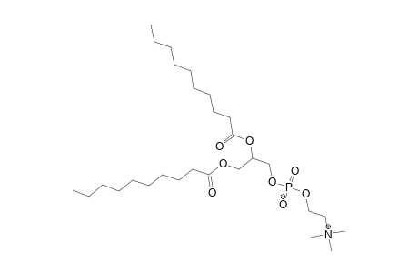 3,5,9-Trioxa-4-phosphanonadecan-1-aminium, 4-hydroxy-N,N,N-trimethyl-10-oxo-7-[(1-oxodecyl)oxy]-, hydroxide, inner salt, 4-oxide, (R)-